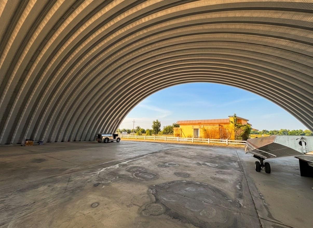 Aircraft Hangar Arches